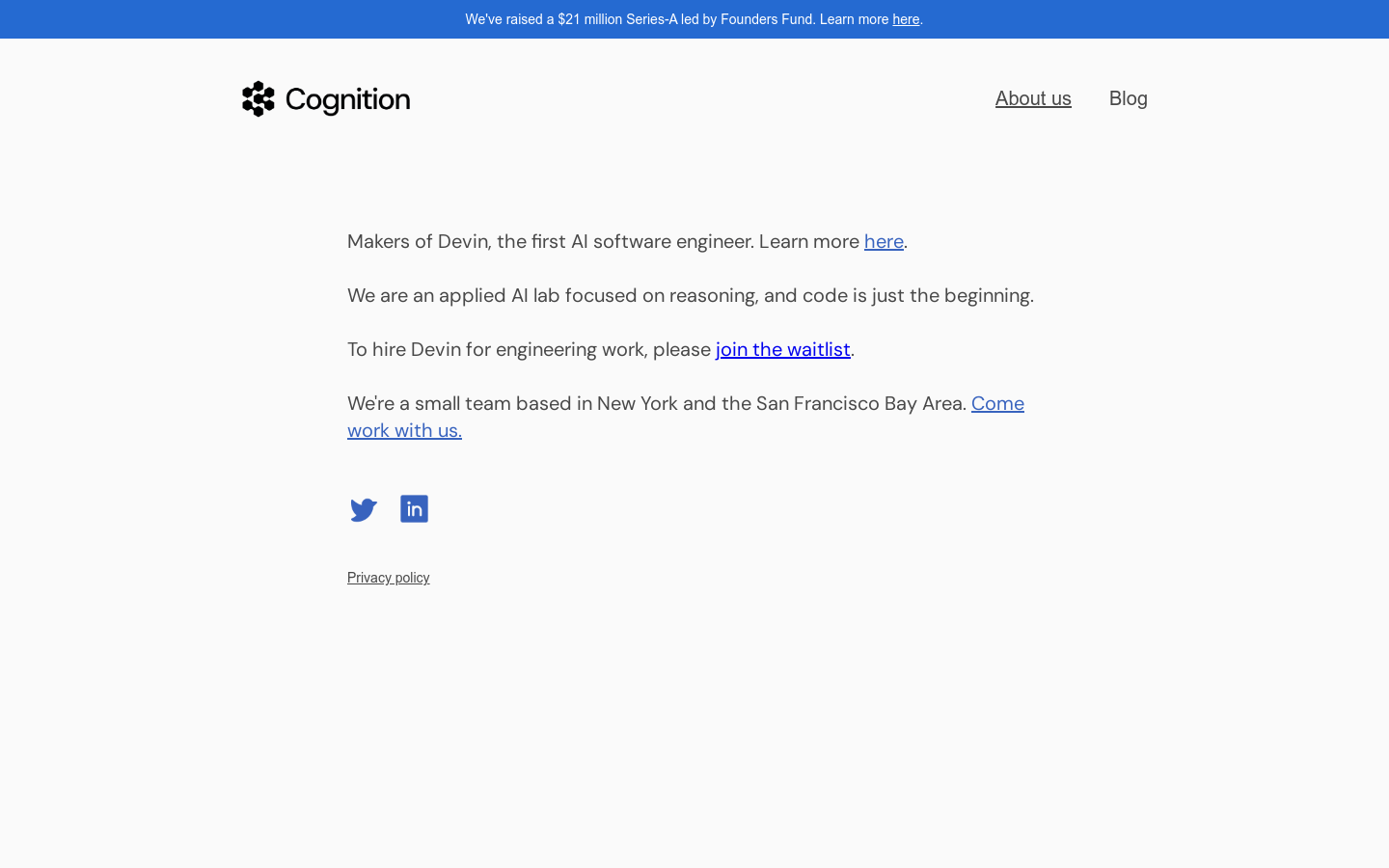 Cognition AI